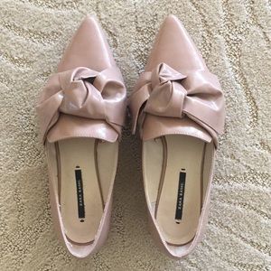 Zara Bow Detail Flats